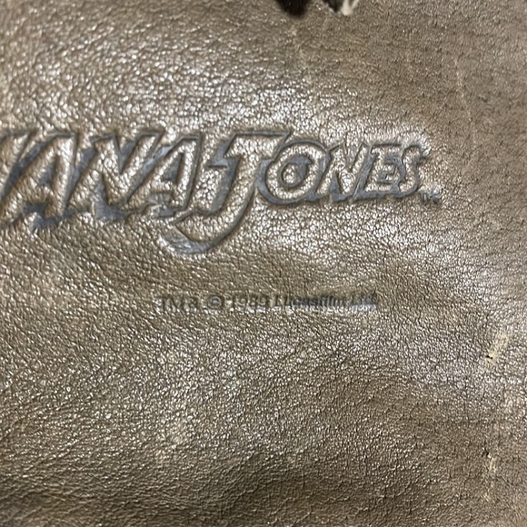 1989 Lucasfilm Indiana Jones backpack bag Doma Outback quality leather gear RARE - Picture 4 of 12